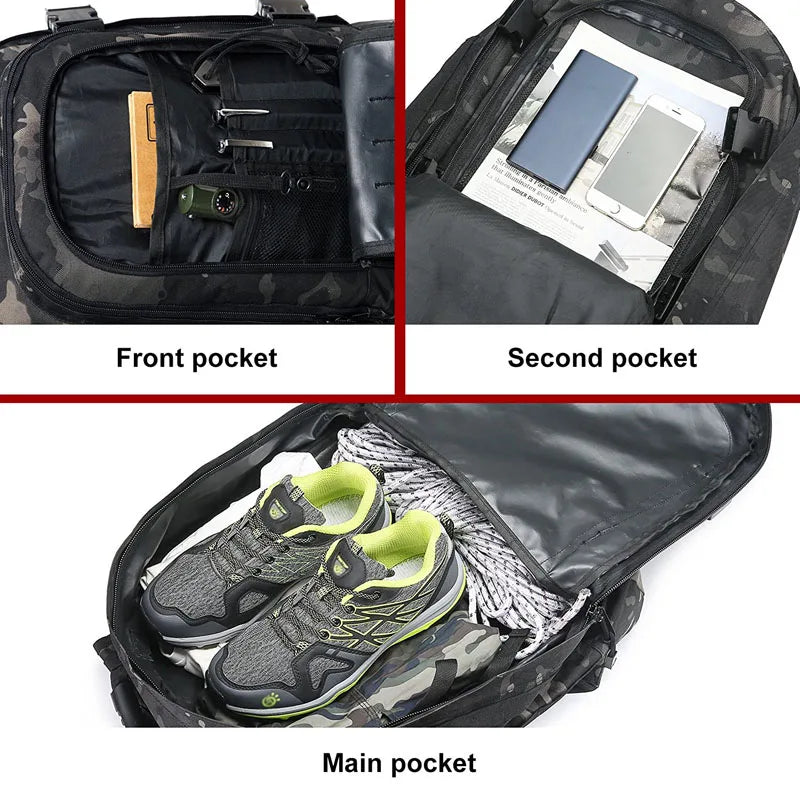 Travel Laptop Backpack Military Tactical Water Resistant For Men Women