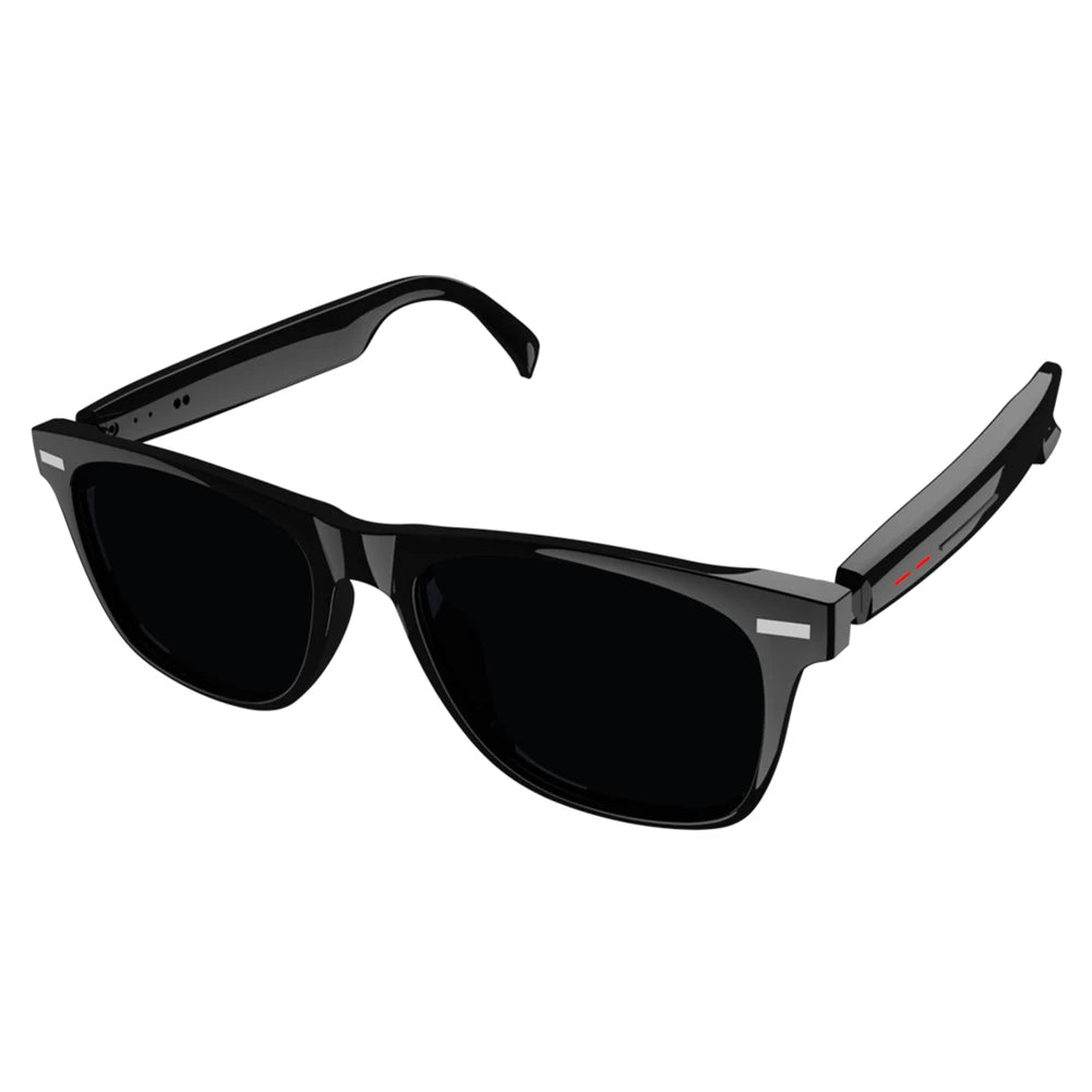 Alloet Smart Glasses AI Voice Assistant Camera Open Ear