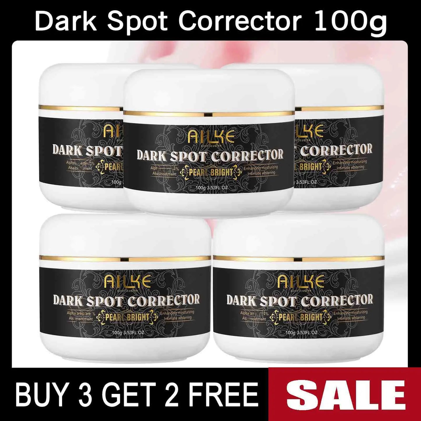 AILKE Collagen 5in1 Skin Care Kit Radiant Complexion Elixir