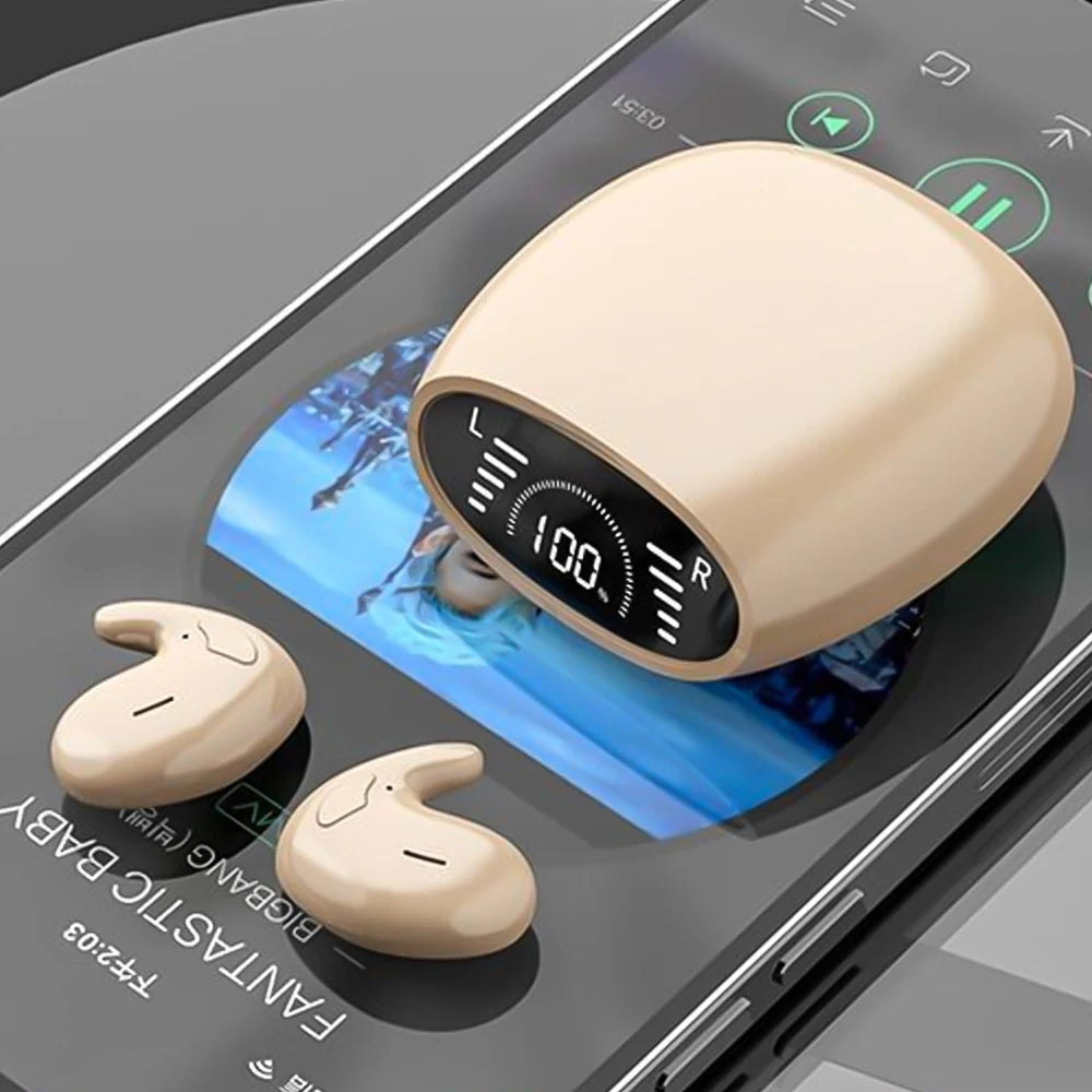 SHUKE Ultra-Thin Sleep Headphones Bluetooth Wireless Earbuds
