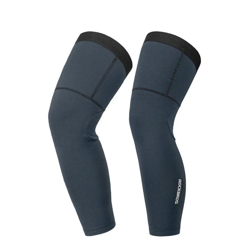 ROCKBROS Cycling Leg Sleeve Windproof Fleece Warmth