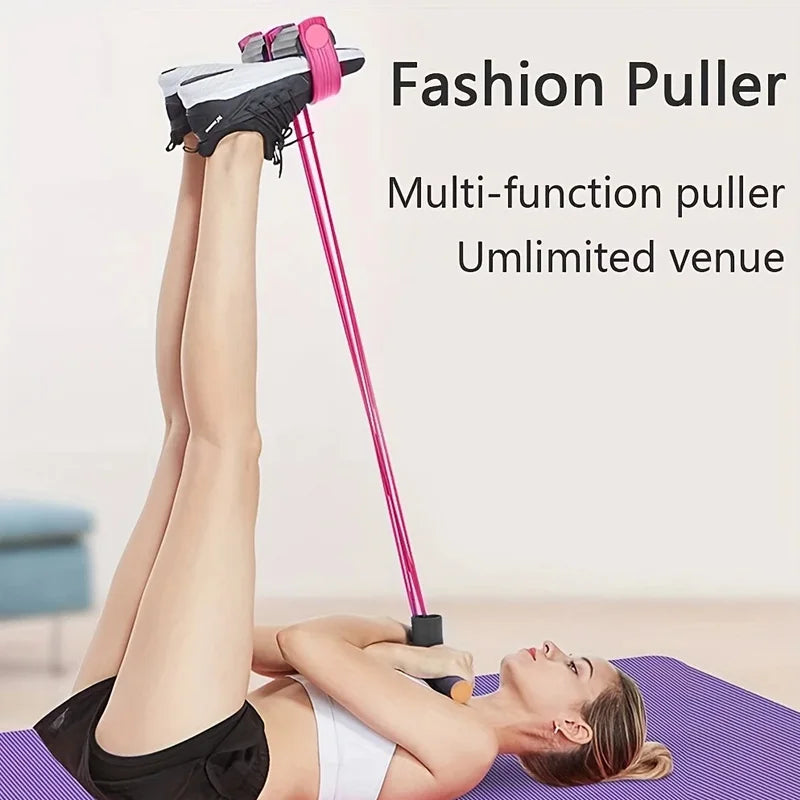 Foot Pedal Resistance Trainer With EVA Cushioned Anti-Slip Pedals