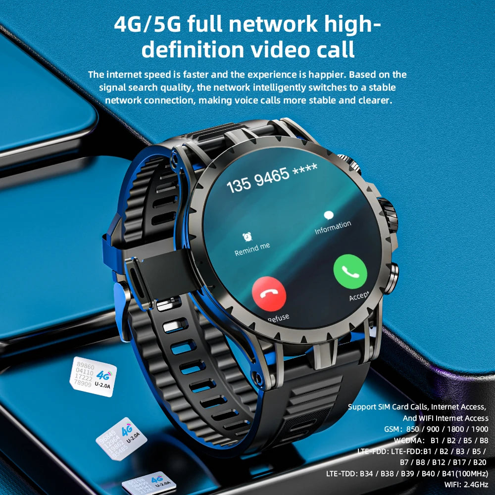 LOKMAT APPLLP 4 Android Smartwatch With 4G AMOLED Camera
