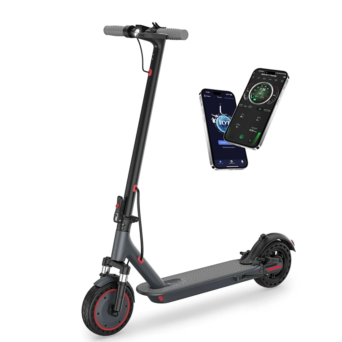 AOVOPRO AP07 Electric Scooter With Dual Shock Absorption