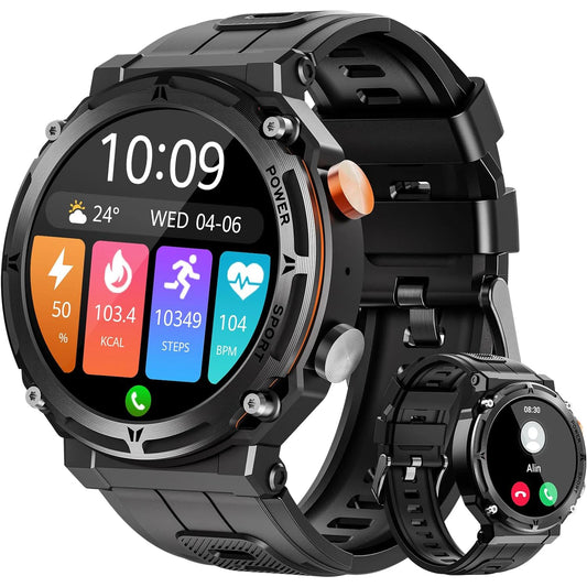 ARPSTAR Smart Watch Fitness Tracker Sleep Monitor Compatible iPhone Android
