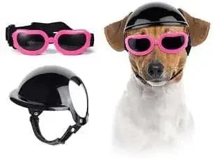 ATUBAN Dog Helmet Sunglasses For Outdoor Protection