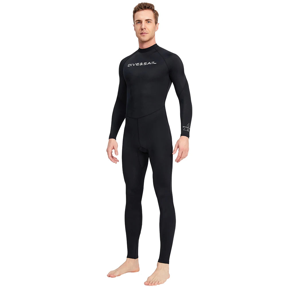 Men Diving Protection Wetsuit Elastic For Water Sports