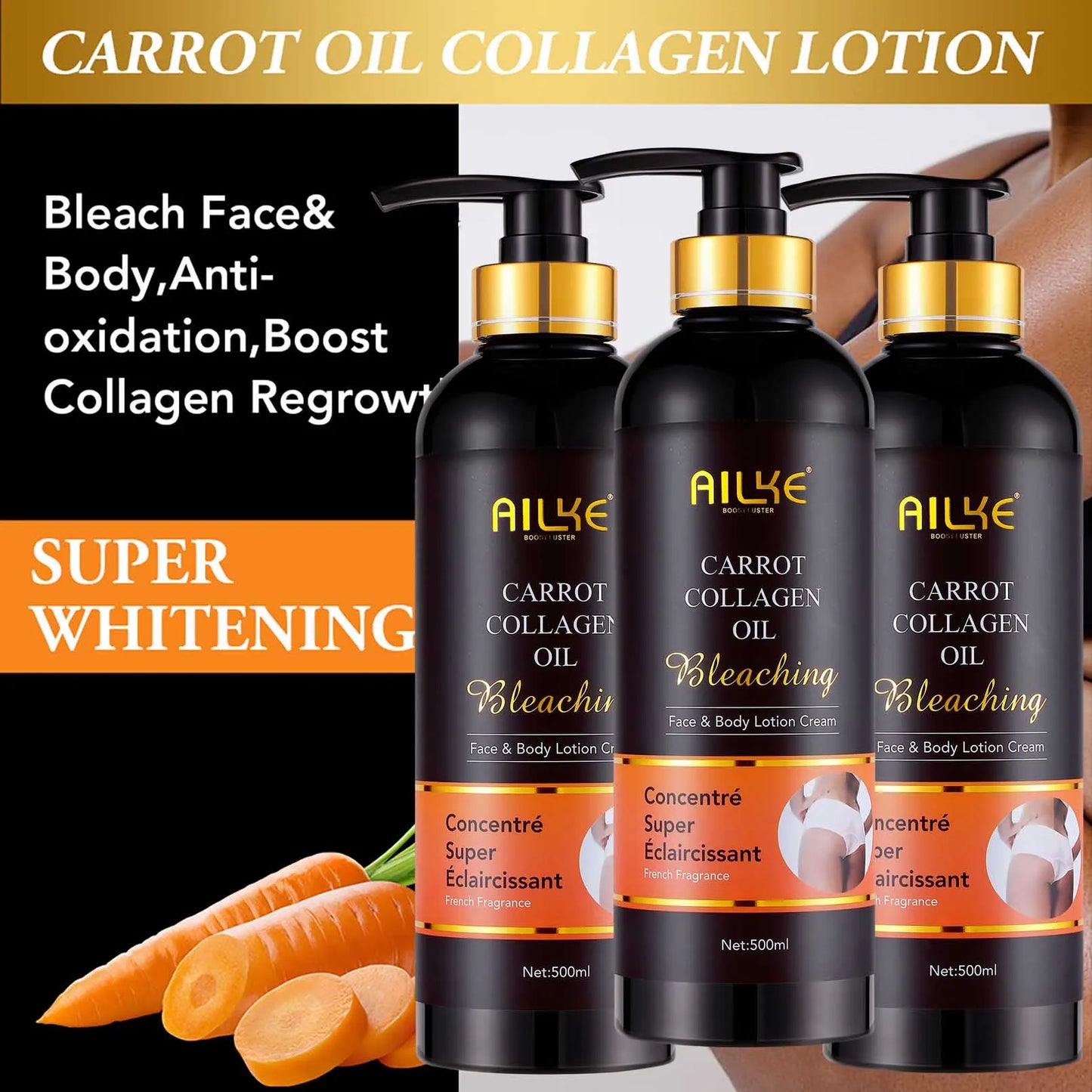 AILKE Collagen 5in1 Skin Care Kit Radiant Complexion Elixir