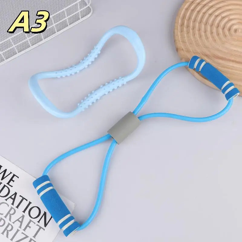 Neck Exercise Resistance Band Circle for Yoga and Fitness