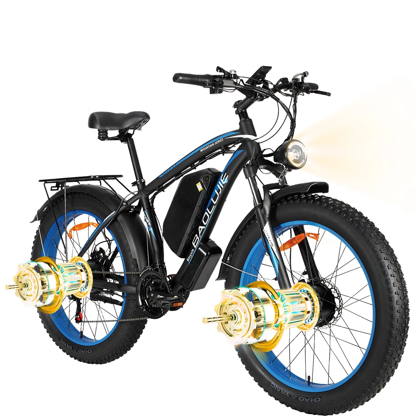Baolujie DM01 Electric Bike 2000W 60V 30Ah Battery