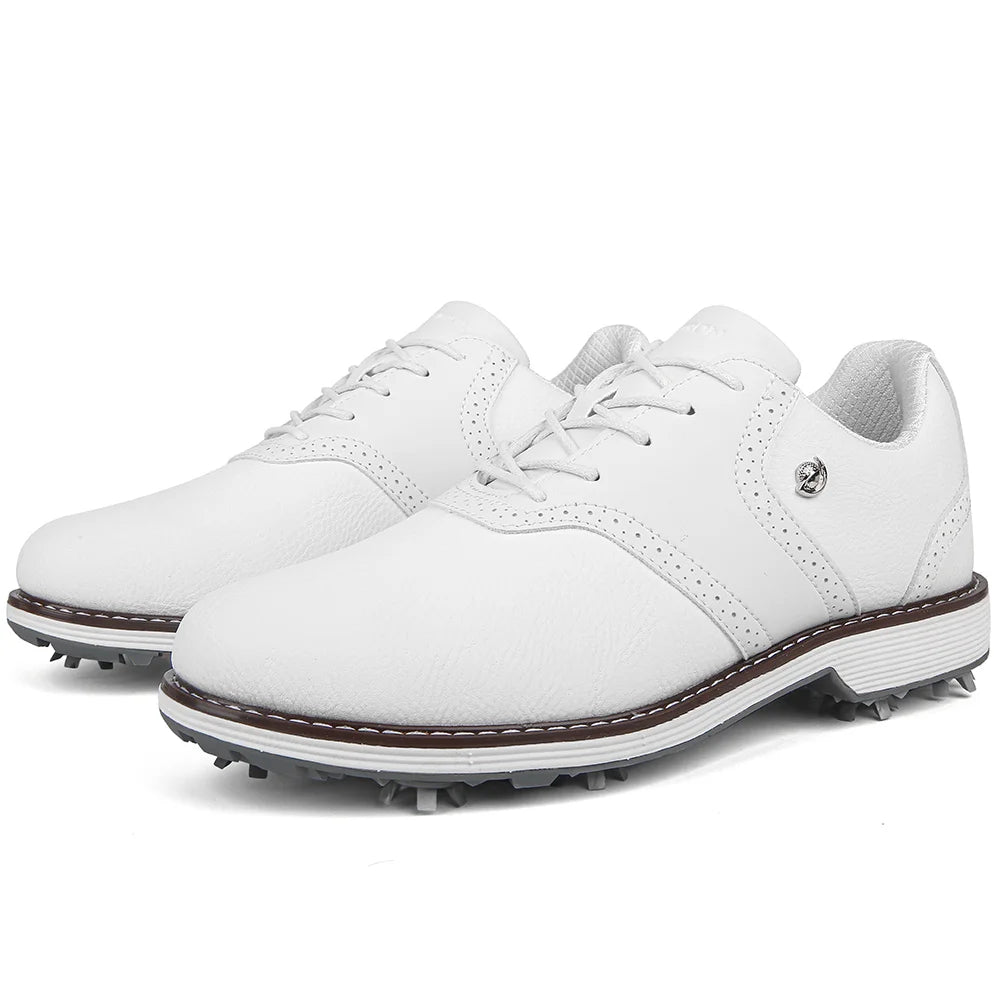 Lenox Golf Shoes Men Spikes Sneakers Walking Footwear
