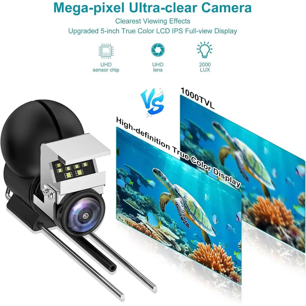 HD Underwater Fishing Camera With Night Vision And 100ft Cable