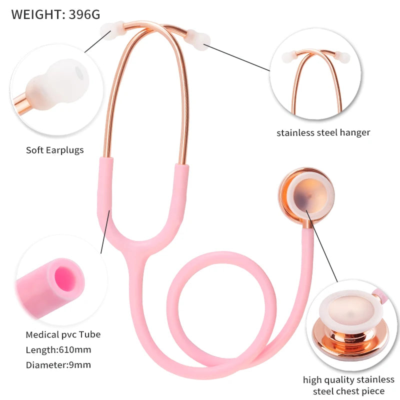 XceeFit Dual Sided Stethoscope Professional Cardiology Medical Equipment