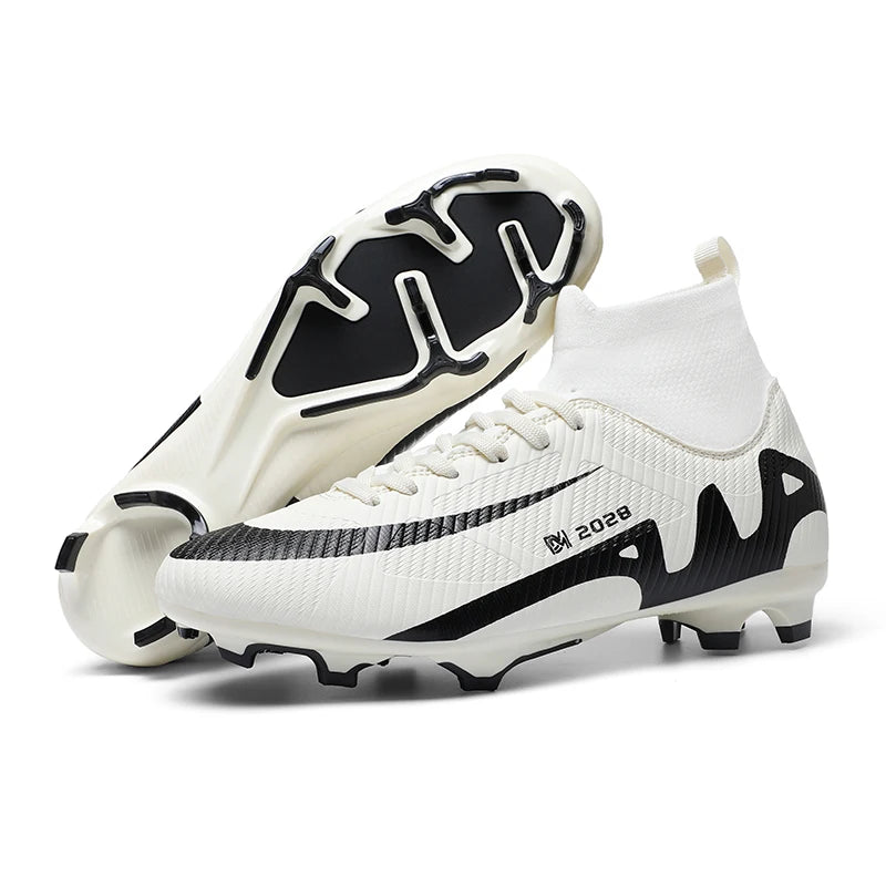 Sxfdneay Mens Soccer Shoes Professional Lightweight Non Slip Cleats