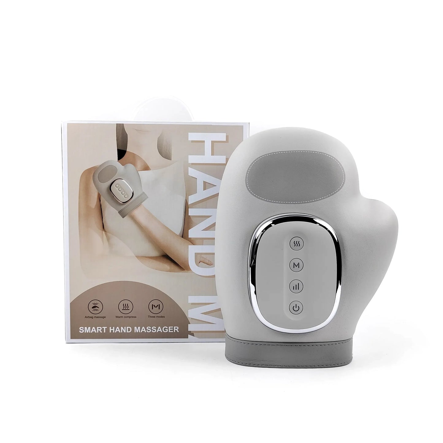 Hand Massager With Heat And Airbag Compression For Carpal Tunnel Relief
