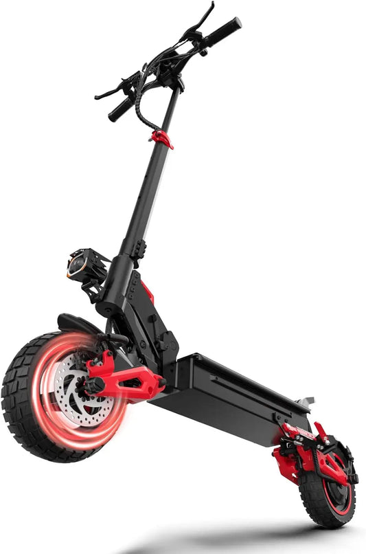 Electric Scooter 1600W Peak 34MPH 31 Mile Range Dual Suspension