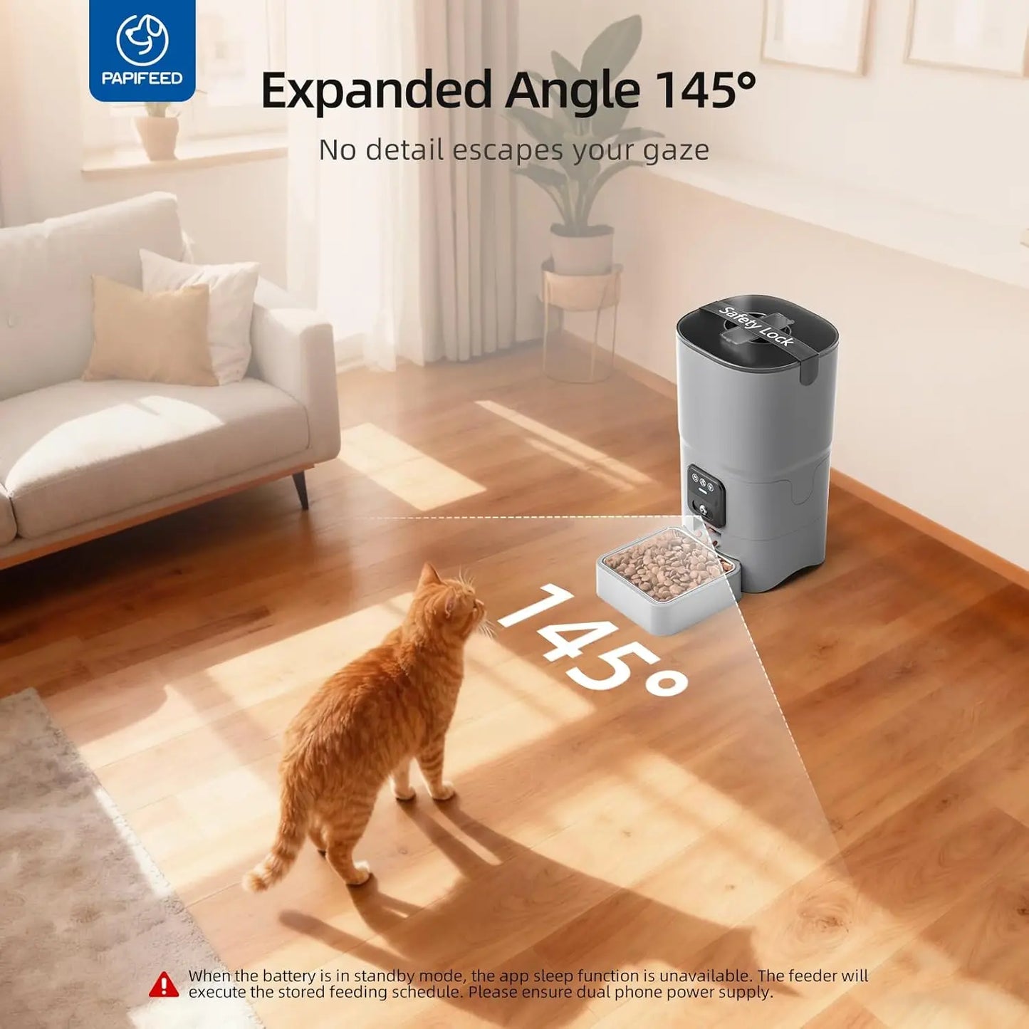 Automatic Pet Feeder With WiFi Camera And App Control