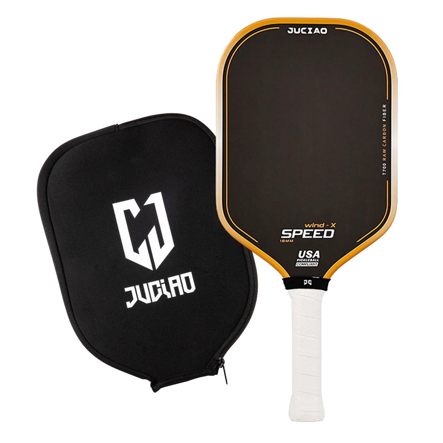 JUCIAO Gen3 Carbon Fiber Pickleball Paddle For Power And Spin