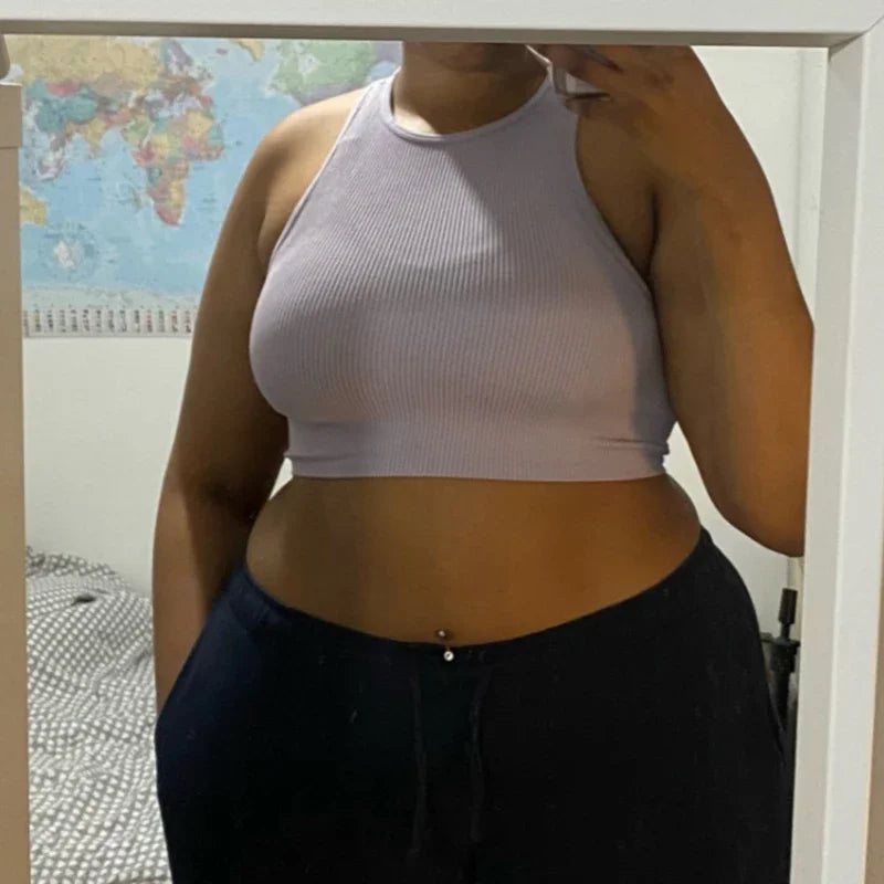 Women Yoga Vest Elastic Gym Crop Top Fitness Tank Pro