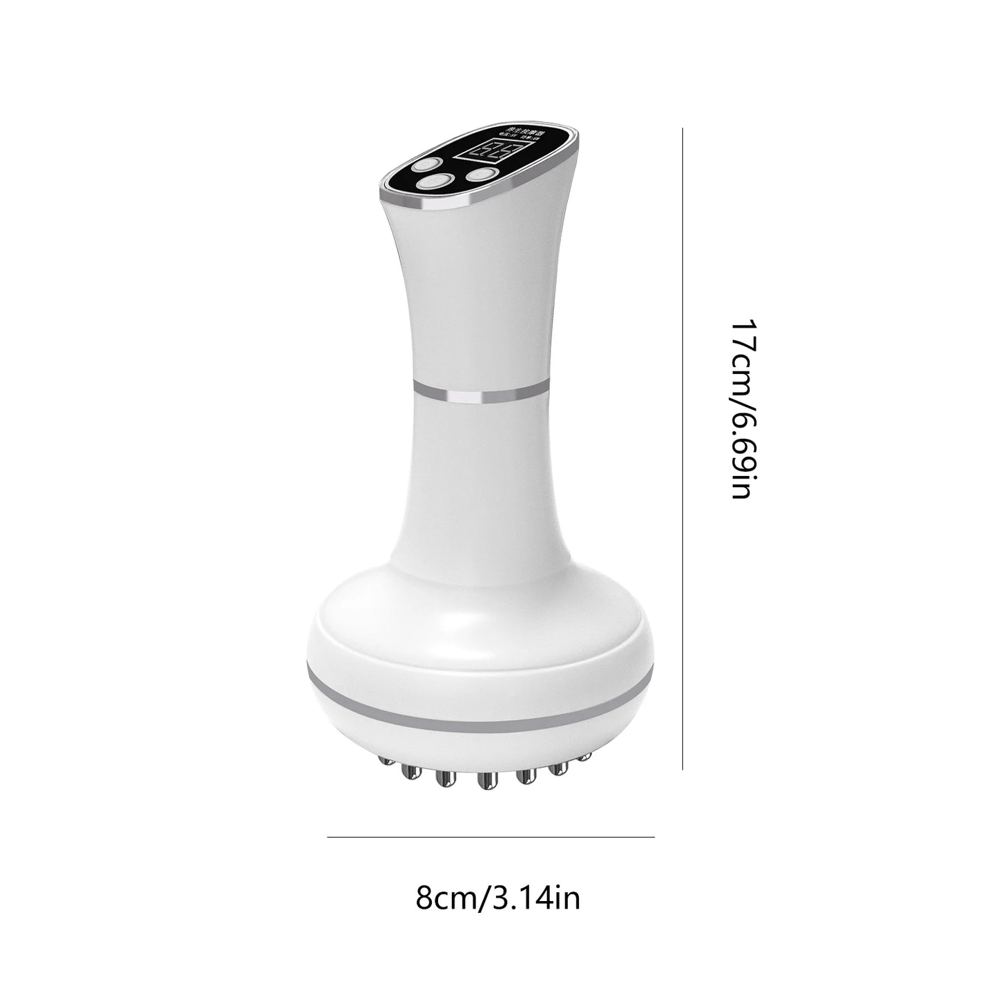 Meridian Electric Massager Brush For Whole Body Relaxation