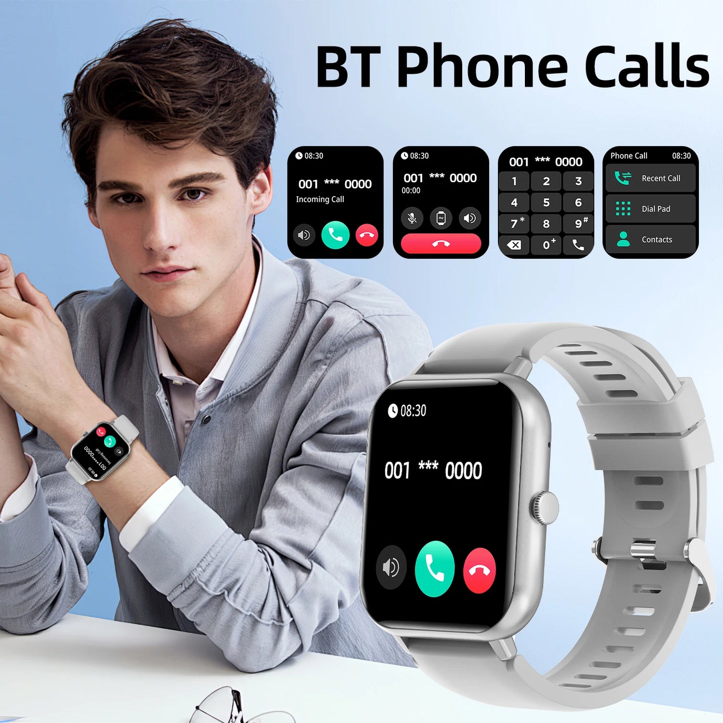 Lifebee Smart Watch Fitness Tracker With 100 Plus Sports Modes