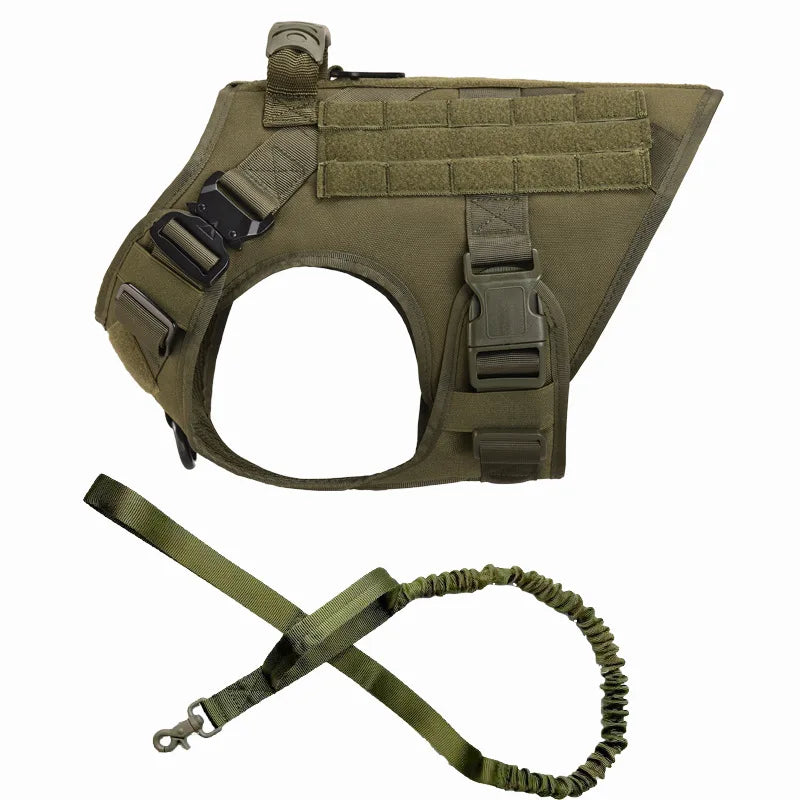 Dog Harness And Leash Set For Training And Walking