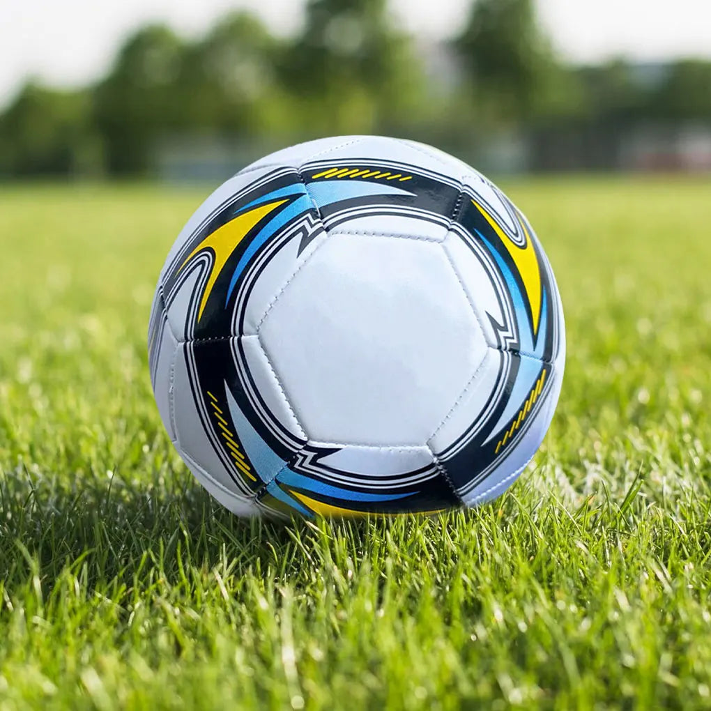 Soccer Ball PVC Cover Machine Stitched Panels Durable