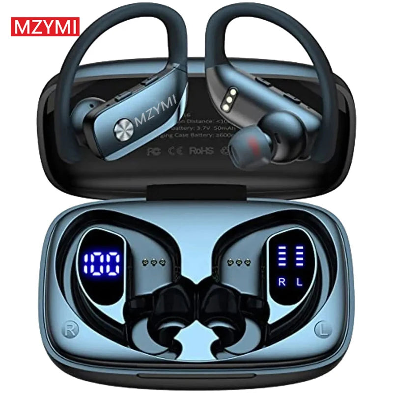 INMAS T16 Wireless Ear Hook Headset With Bluetooth 5.3