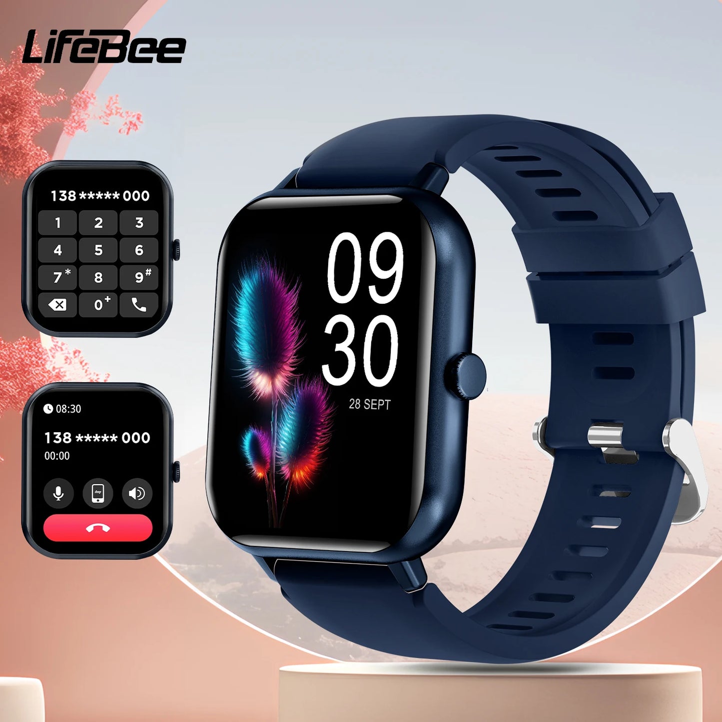 Lifebee Smart Watch Fitness Tracker With 100 Plus Sports Modes