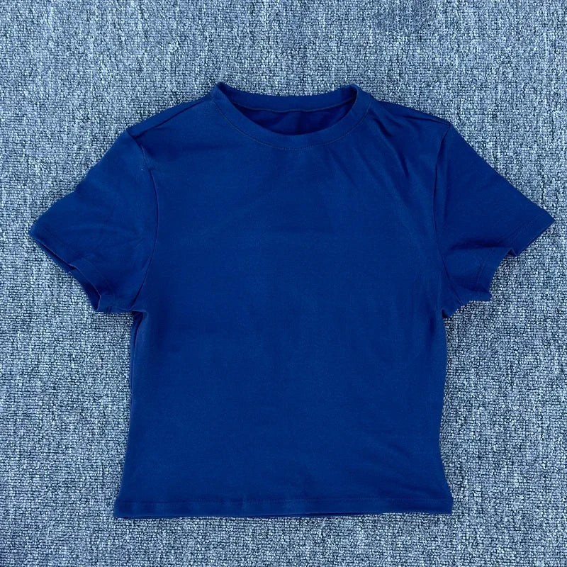 Womens Quick Dry Yoga T Shirt For Running And Fitness