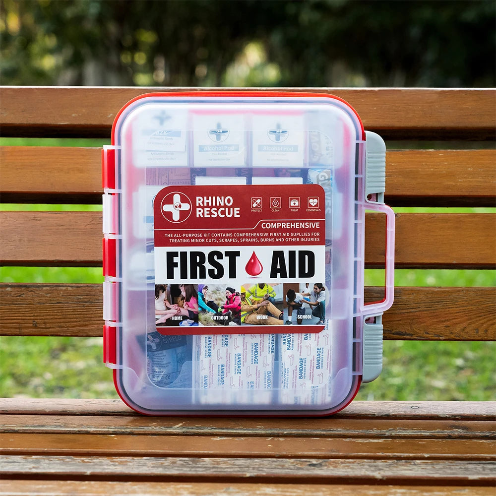 Rhino Rescue OSHA All-Purpose First Aid Kit Home Office