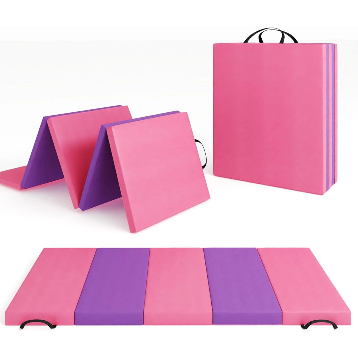 TWISTER.CK Folding Gym Mat Extra Firm High-Density Foam