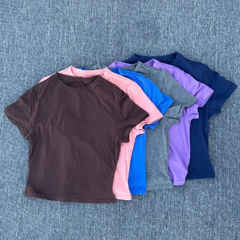 Womens Quick Dry Yoga T Shirt For Running And Fitness