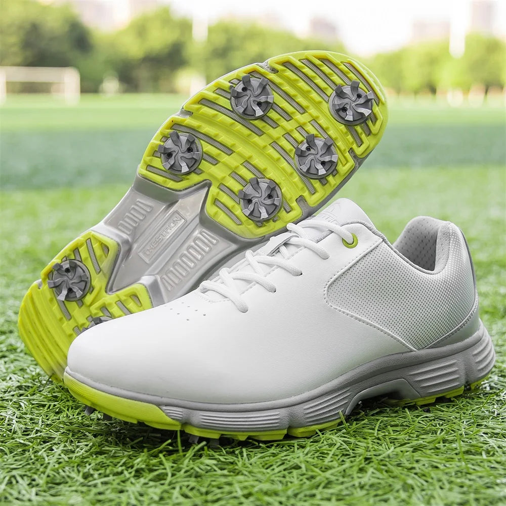 New Golf Shoes Men Waterproof Golf Sneakers Anti Slip Walking Footwears