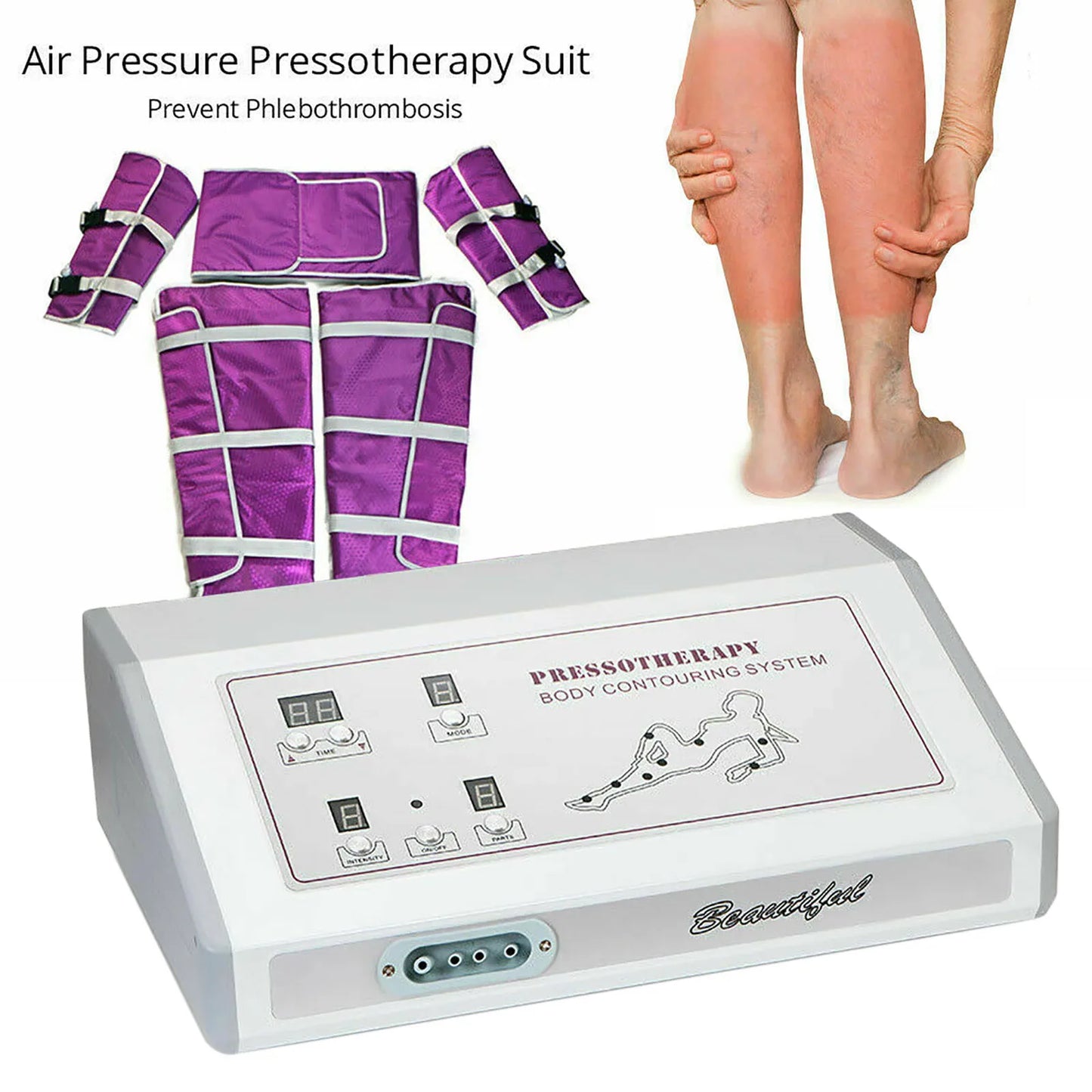 Bymaocar Pressotherapy Air Pressure Massage Machine For Body Slimming