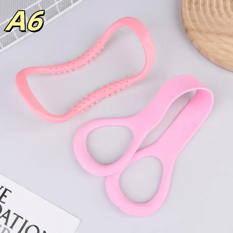 Neck Exercise Resistance Band Circle for Yoga and Fitness