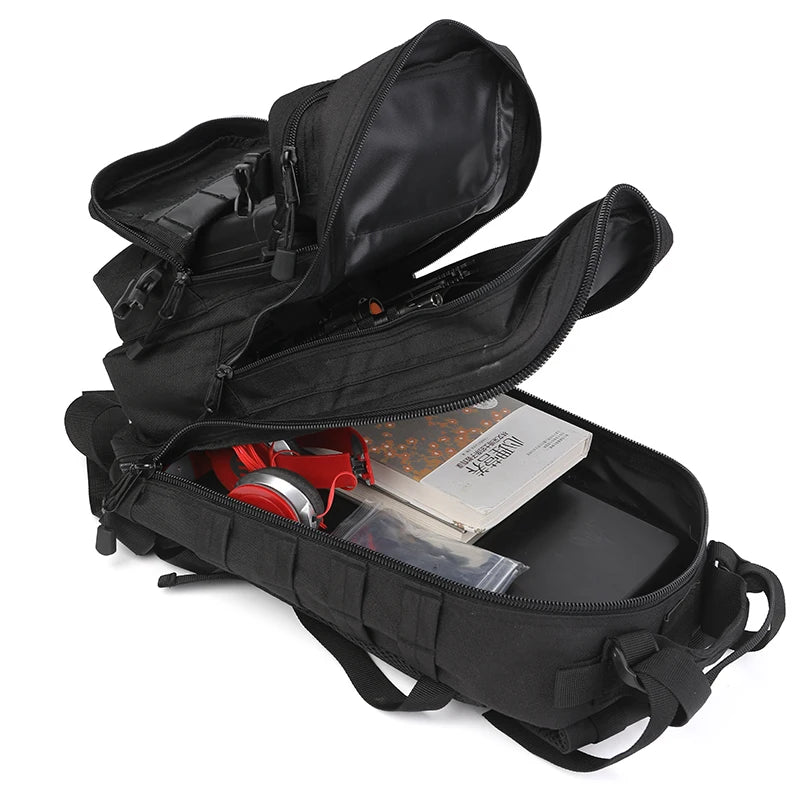 LQARMY Tactical Molle Backpack Rucksack For Travel And Camping
