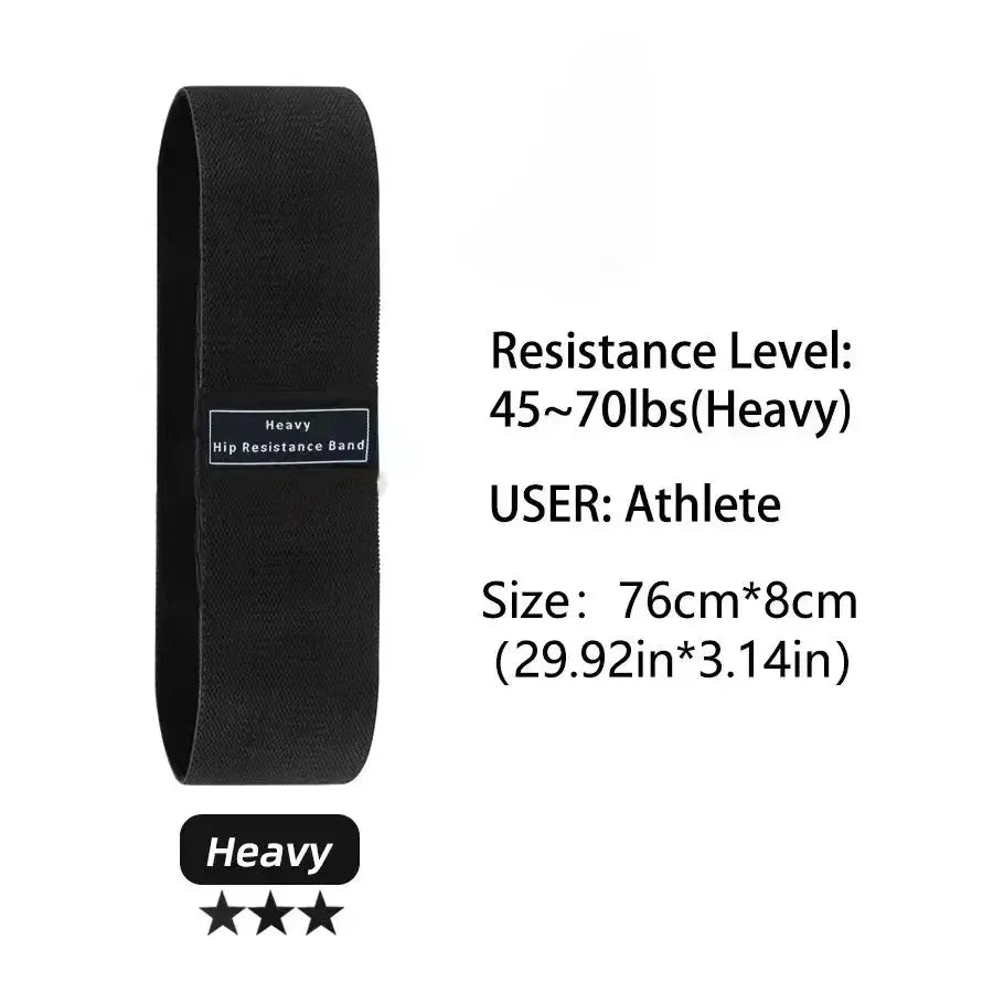 Glute Thigh Elastic Workout Bands for Resistance Training