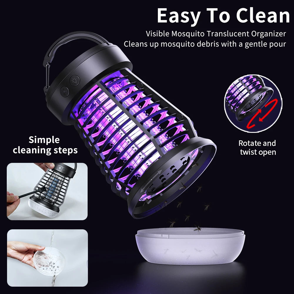 LED Mosquito Lamp Automatic Attraction And Electric Repellent