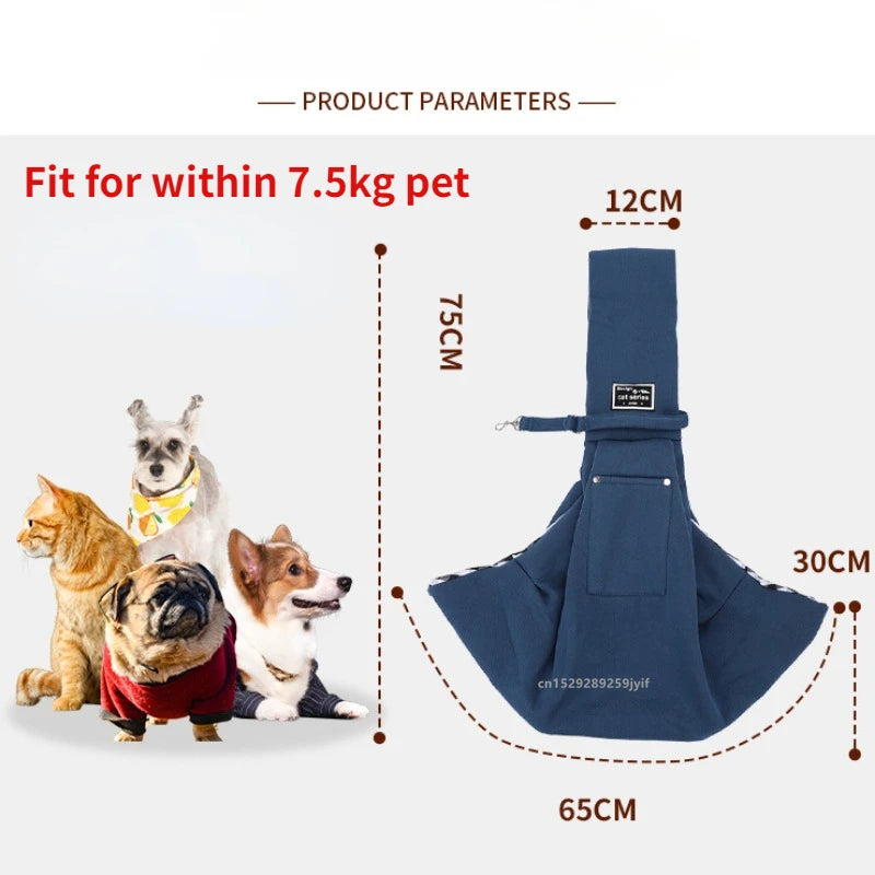 Comfortable Portable Pet Sling Carrier Bag For Dogs And Cats