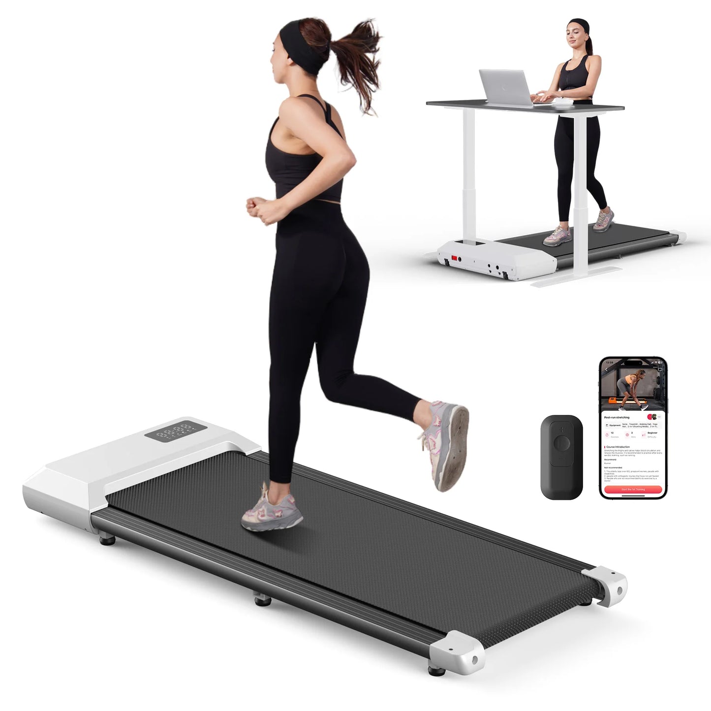 2.5 HP Home Use Treadmill Walking Running Exercise Machine