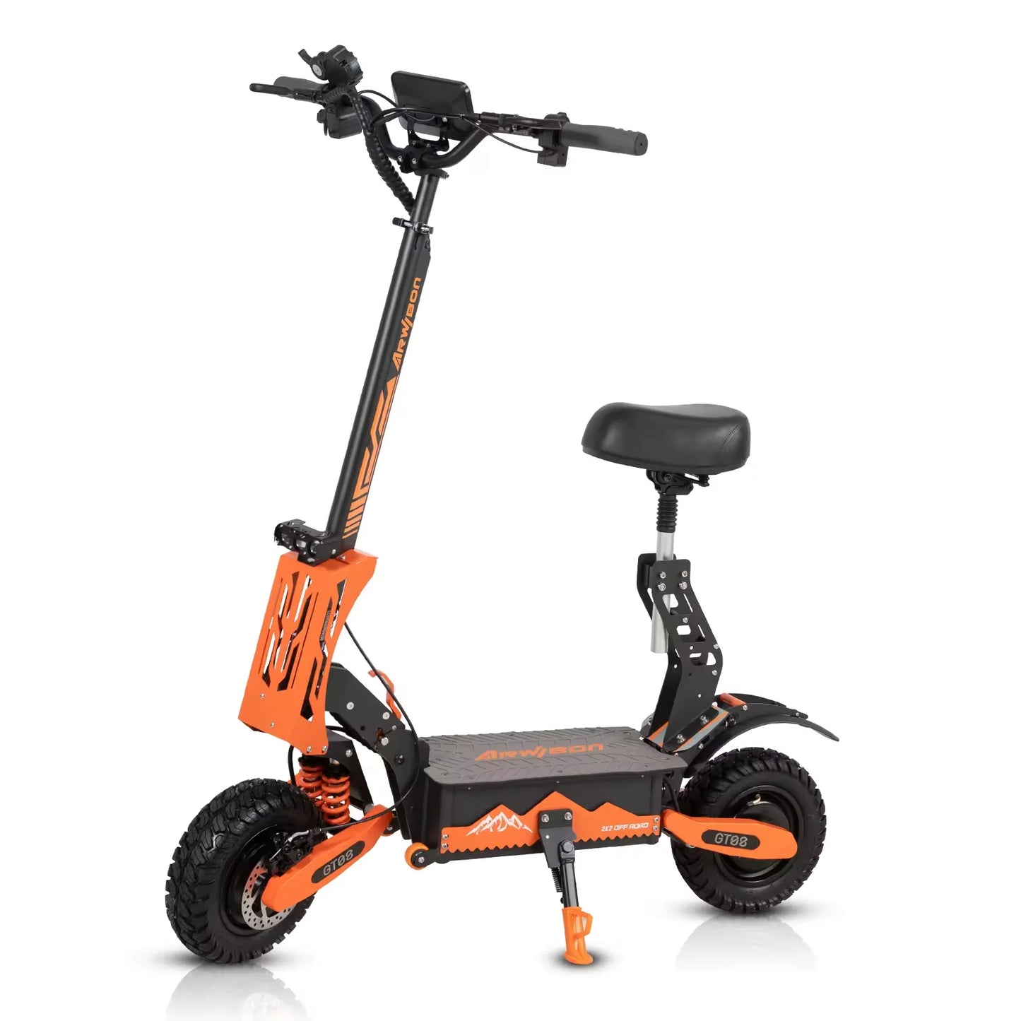 Arwibon 5600W Dual Motor Electric Scooter With Off Road Capabilities