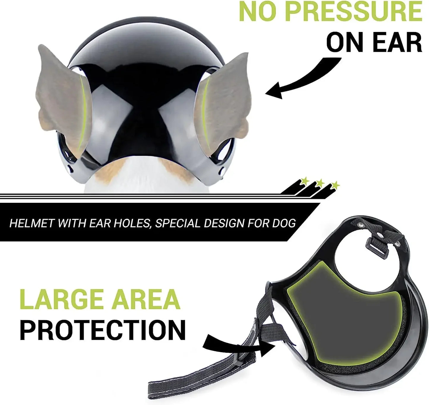 ATUBAN Dog Helmet Sunglasses For Outdoor Protection