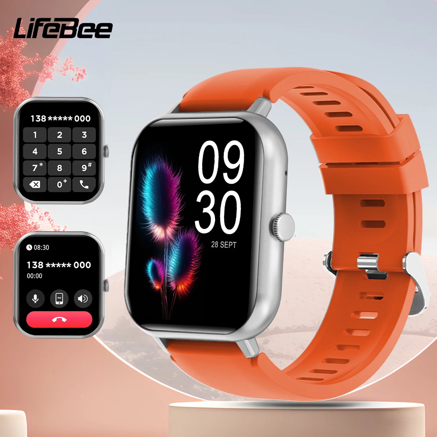 Lifebee Smart Watch Fitness Tracker With 100 Plus Sports Modes