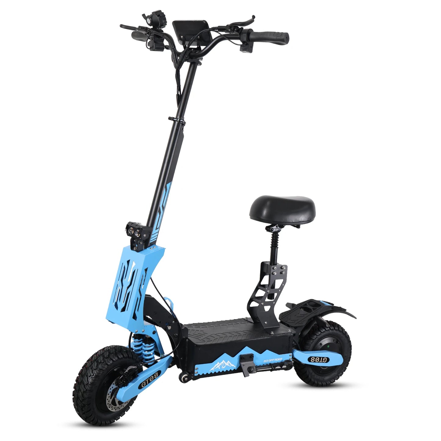 Arwibon 5600W Dual Motor Electric Scooter With Off Road Capabilities