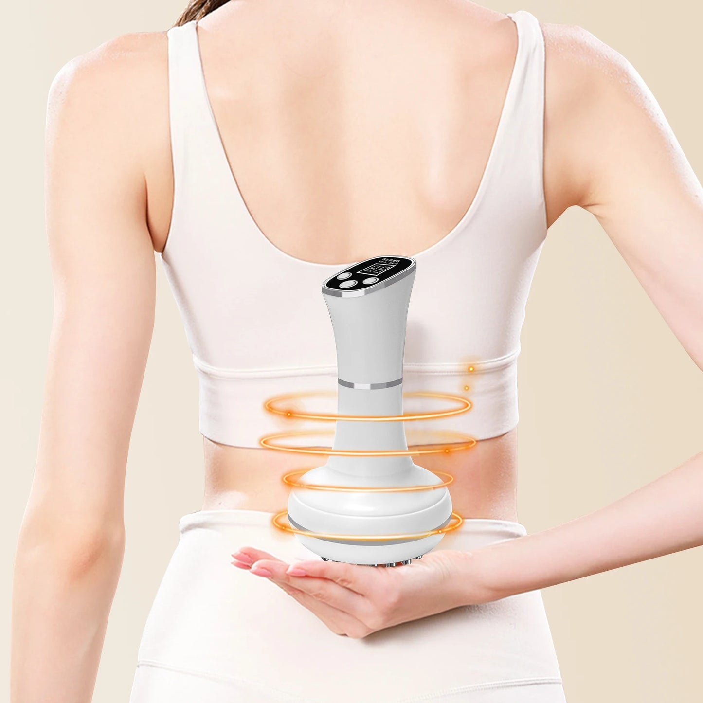 Meridian Electric Massager Brush For Whole Body Relaxation