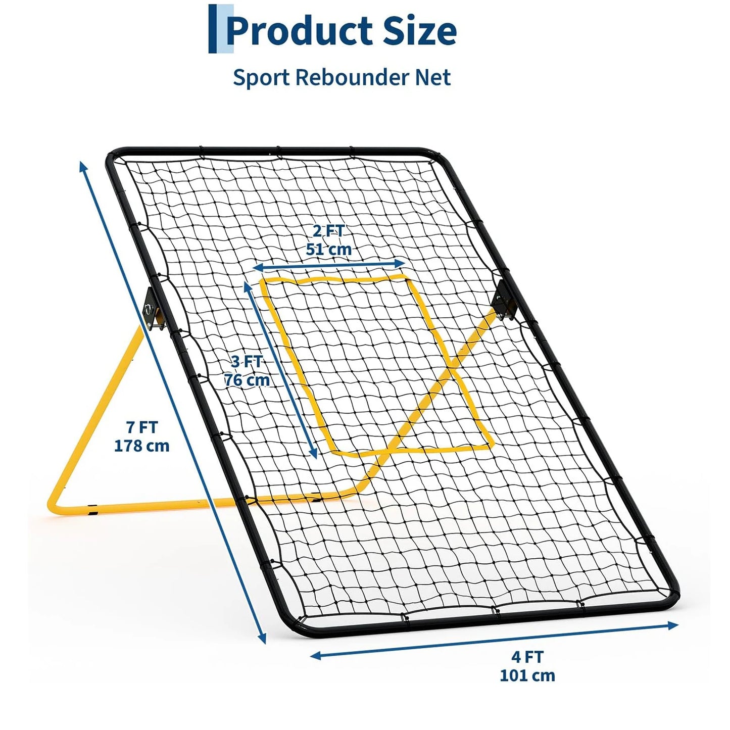 HiMISS Volleyball Rebounder Net Multi-Angle Training