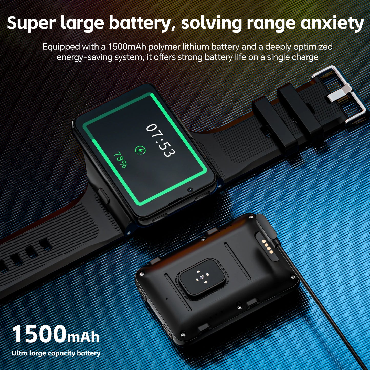 LOKMAT APPLLP MAX Android Smartwatch With 4G And Dual Camera