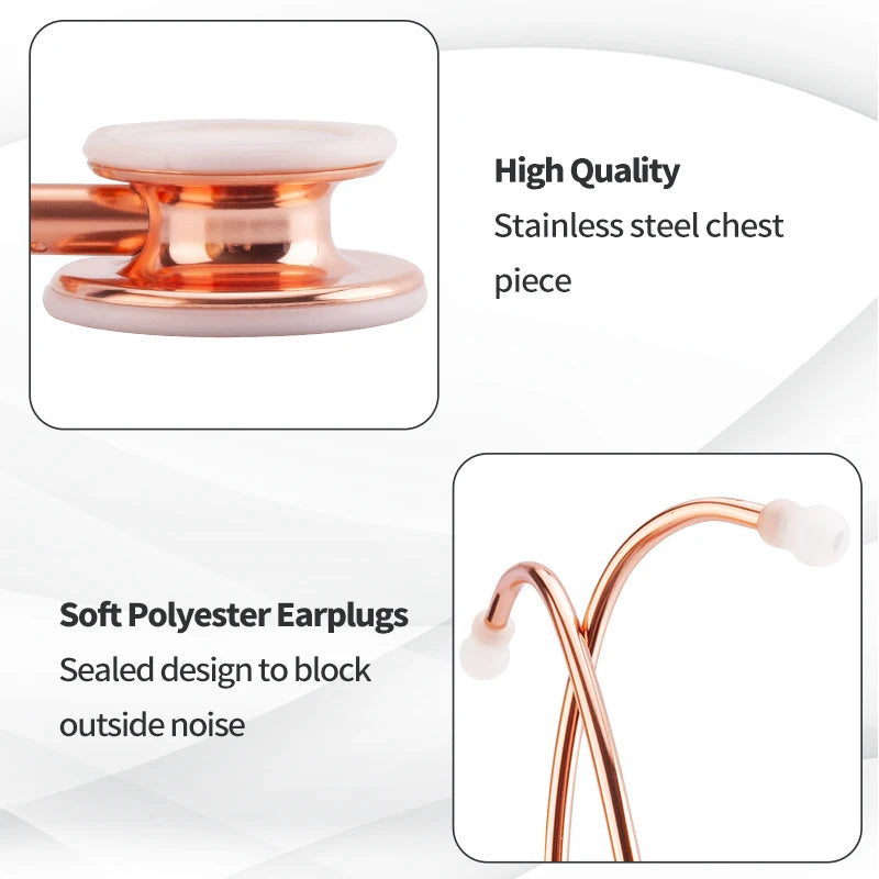 XceeFit Dual Sided Stethoscope Professional Cardiology Medical Equipment