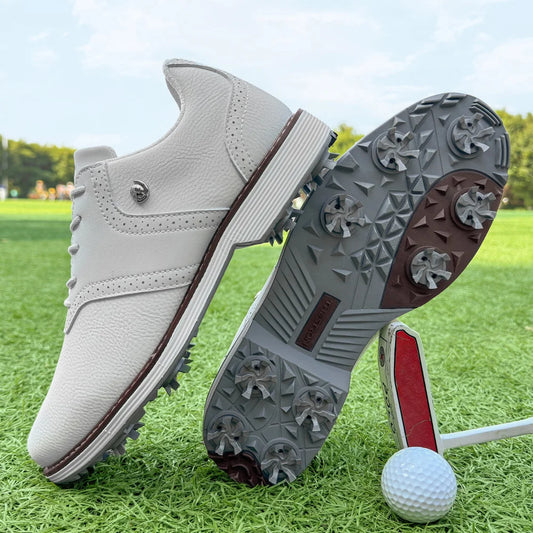 Lenox Golf Shoes Men Spikes Sneakers Walking Footwear